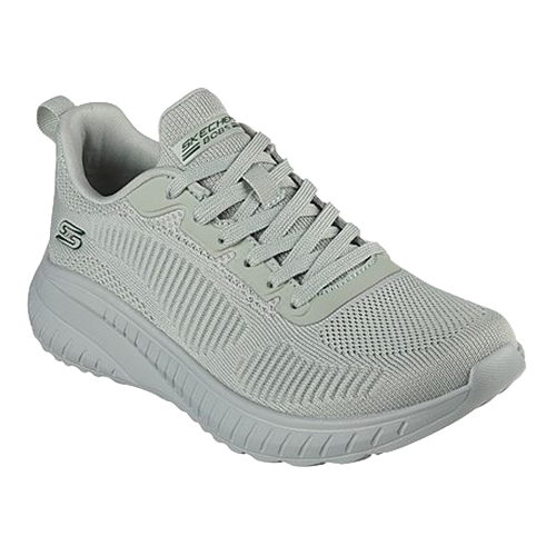 Skechers Ladies Bobs Squad Chaos Trainers-117209-Sage