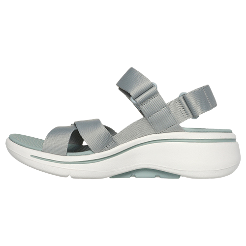 Skechers Ladies Go Walk Arch Fit Sandals - 140808 - Sage