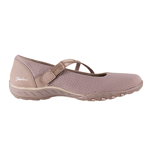 Taupe shoe with &
