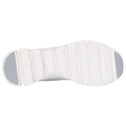 Skechers Ladies Slip-In Trainers - 104566 - Grey