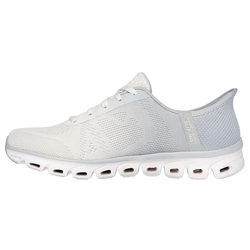 Skechers Ladies Slip-In Trainers - 104566 - Grey