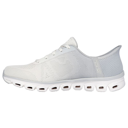 Skechers Ladies Slip-In Trainers - 104566 - Grey