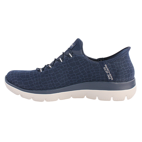 Skechers Ladies Slip-In Trainers - 150128 - Navy