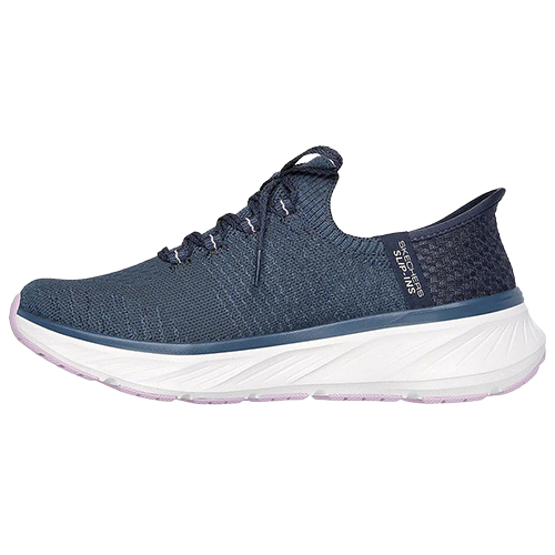 Skechers Ladies Slip- in  Trainers - 150470 - Navy