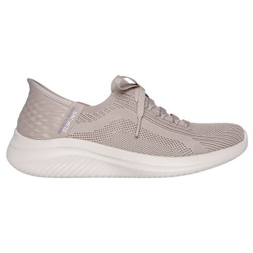 Skechers Ladies Slip In Trainers - 149710 - Taupe