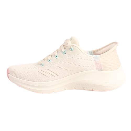 Skechers Ladies Slip In Trainers - 150066 - Beige