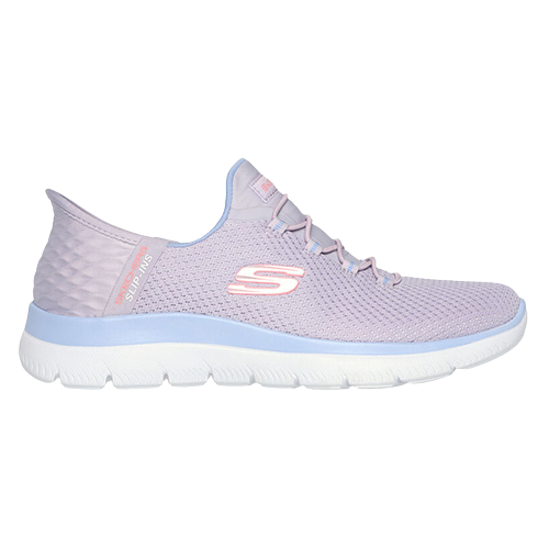 Skechers Ladies Slip In Trainers - 150123 Slip Ins - Lavender