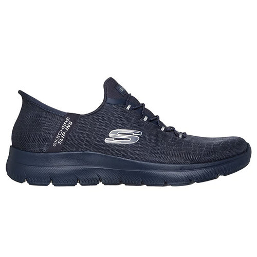 Skechers Ladies Slip In Trainers - 150128- Dark Navy