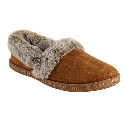 Skechers Ladies Slippers - 32777 - Tan