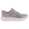 Skechers Ladies Trainers - 124817 - Taupe/ Pink