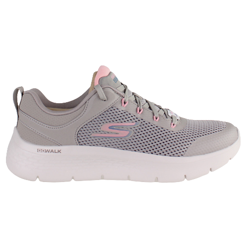 Skechers ladies outlet pink trainers