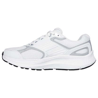 Skechers Ladies Trainers - 128606 - White / Silver