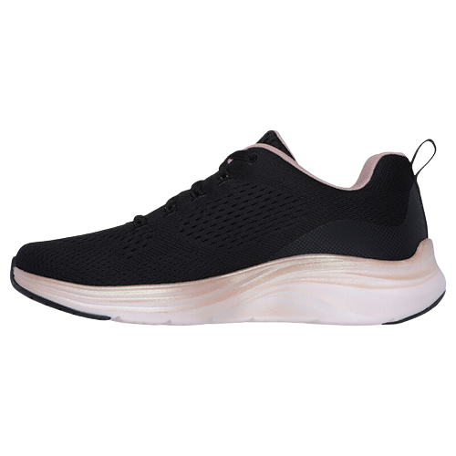 Skechers Ladies Trainers - 150025 - Black/Rose-Gold