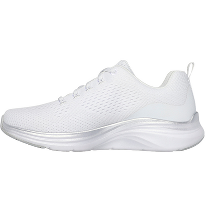 Skechers Ladies Trainers - 150025 - White / Silver