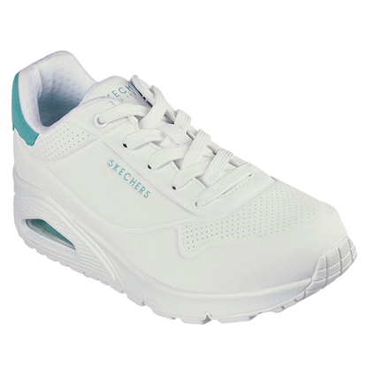 Skechers Ladies Trainers - 177092 - White/Mint