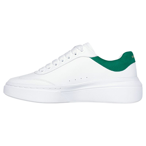 Skechers Ladies Trainers - 185060 - White/Green