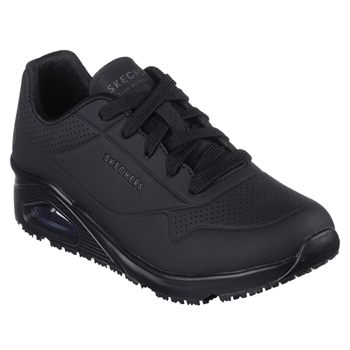 All black work trainers sales