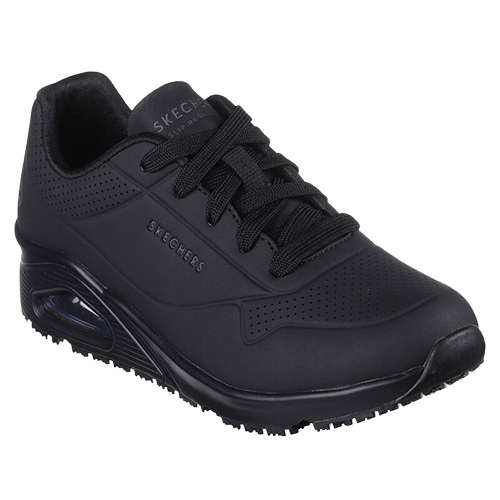 Black work trainers ladies online