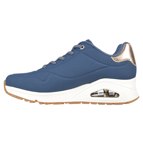 Skechers Ladies Uno Trainers -155196 - Navy