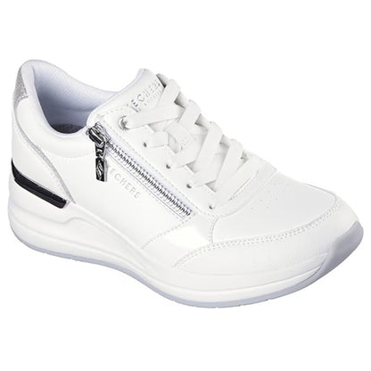 Skechers Ladies Wedge Trainers - 177341 - White