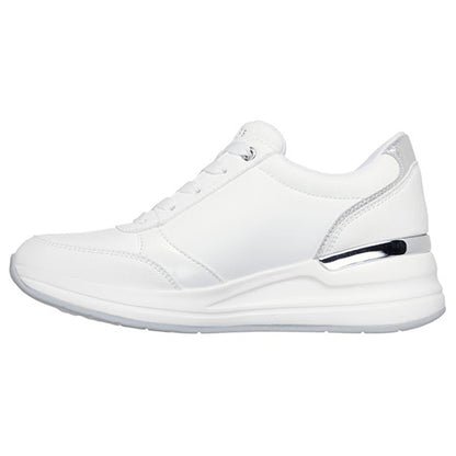 Skechers Ladies Wedge Trainers - 177341 - White