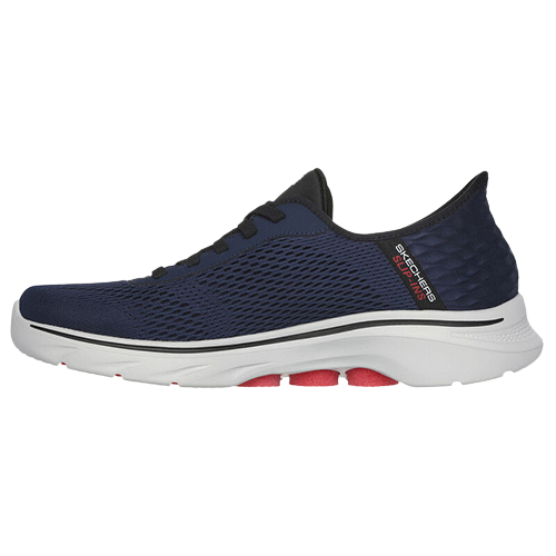 Mens hotsell red skechers