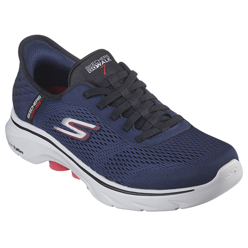 Mens navy 2025 blue skechers