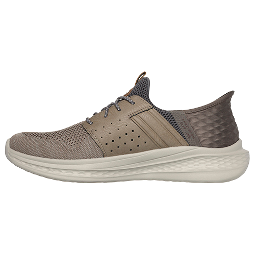 Skechers Mens Slip-In Trainers - 210811 - Taupe