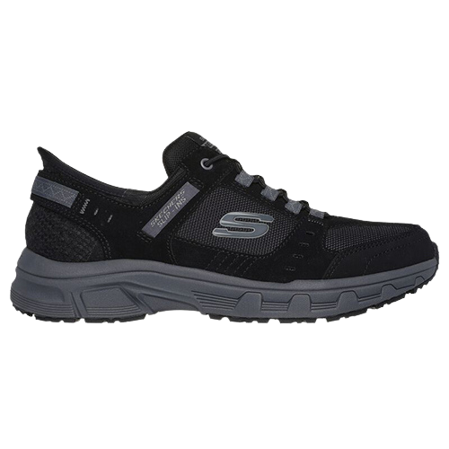 Skechers Mens Slip In Trainers - 237450 - Black / Charcoal