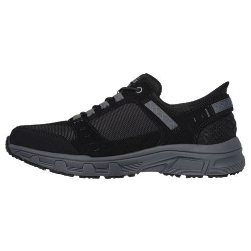 Skechers Mens Slip In Trainers - 237450 - Black / Charcoal