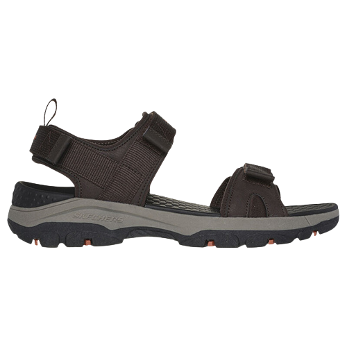 Skechers Mens Velcro Sandals - 205112 - Chocolate