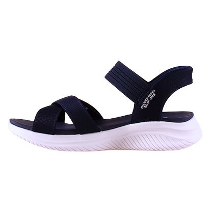 Skechers Slip-Ins Ladies Sandals - 119975 - Navy