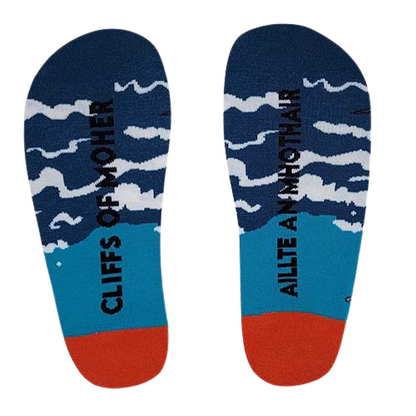 Socksciety Socks - Cliffs of Moher - Multi