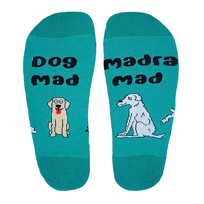 Socksciety  Socks - Dog Mad - Green