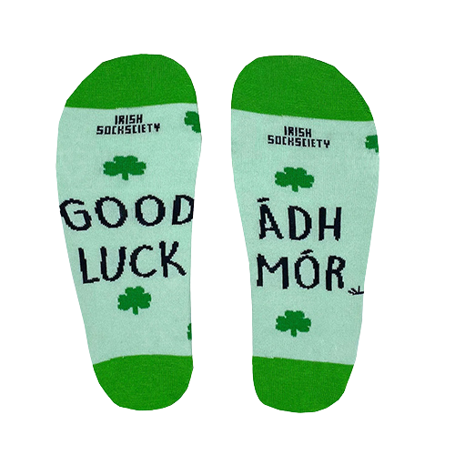 Socksciety Socks - Good Luck Leprechaun - Green
