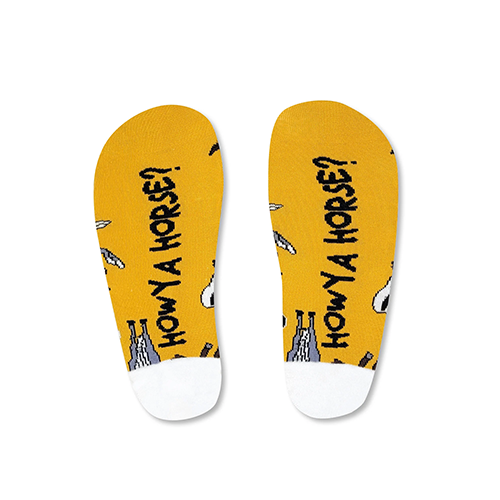Socksciety Socks - Howya Horse - Mustard Multi