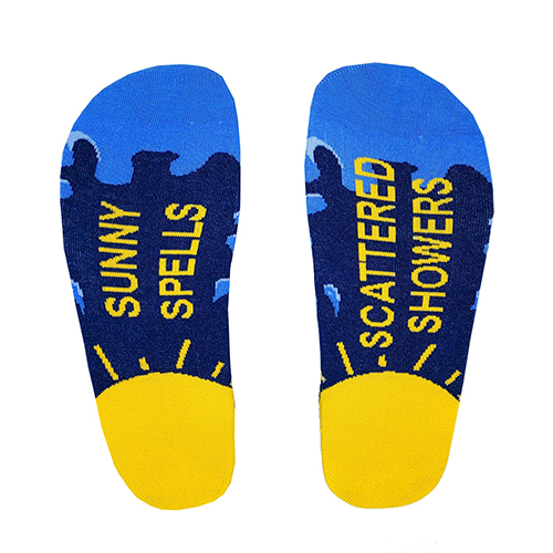 Socksciety Socks - Sunny Spells - Blue