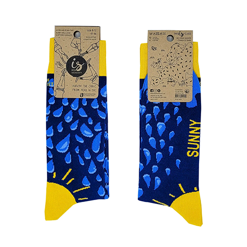 Socksciety Socks - Sunny Spells - Blue