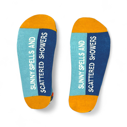 Socksciety Socks - Sunny Spells Artist Edition - Blue