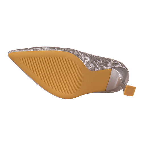 Sorento Dressy Court Heels - Chalet View - Silver