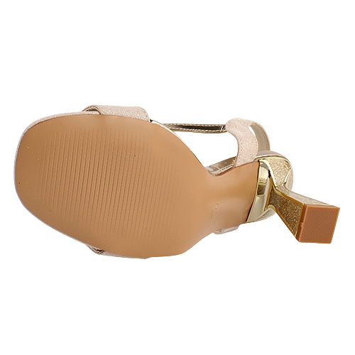 Sorento Ladies Dressy Heels - Birr - Gold