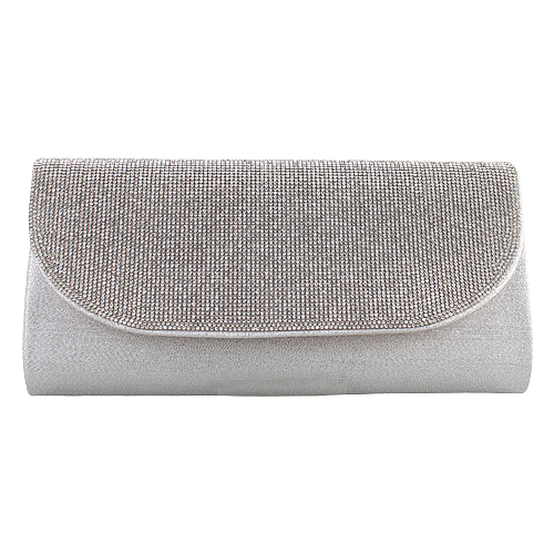 Sorento Ladies Clutch Bag - Longueville - Silver