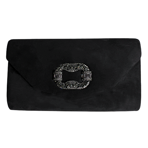 Sorento Ladies Clutch Bag - Woodland - Black