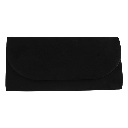 Sorento Ladies Clutch bag - Mulroy Woods - Black Suede