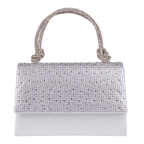 Sorento Ladies Handbag - San Remo - Silver