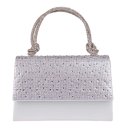 Sorento Ladies Handbag - San Remo - Silver