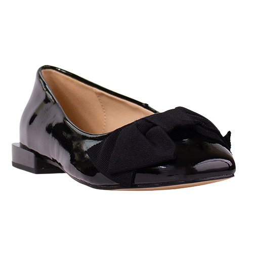 Sorento Ladies Pumps - Aldas Magnolia - Black Patent
