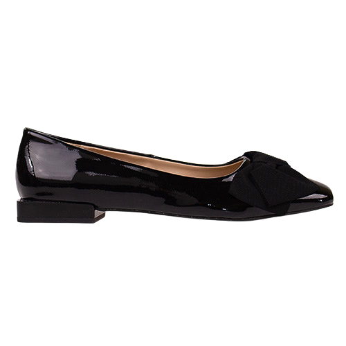 Sorento Ladies Pumps - Aldas Magnolia - Black Patent