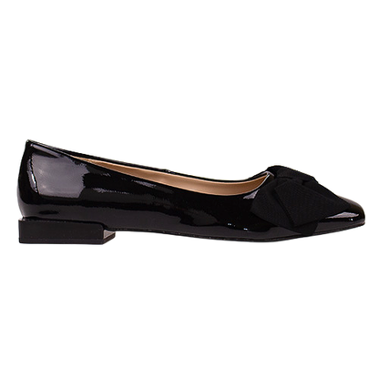 Sorento Ladies Pumps - Aldas Magnolia - Black Patent