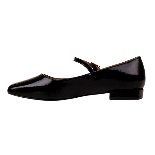 Sorento Ladies Pumps - Roombas - Black Patent